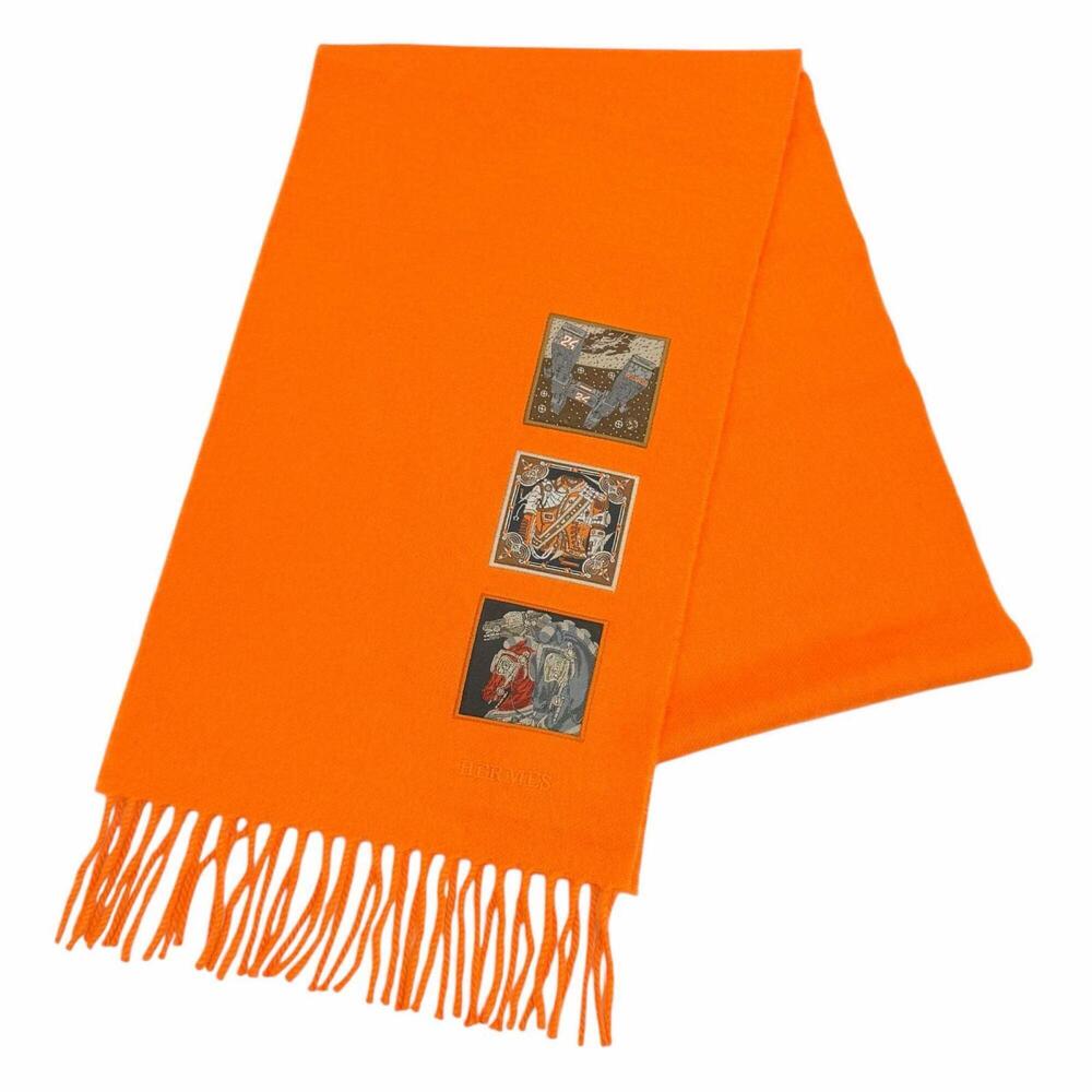 HERMES Authentic Orange Scarf